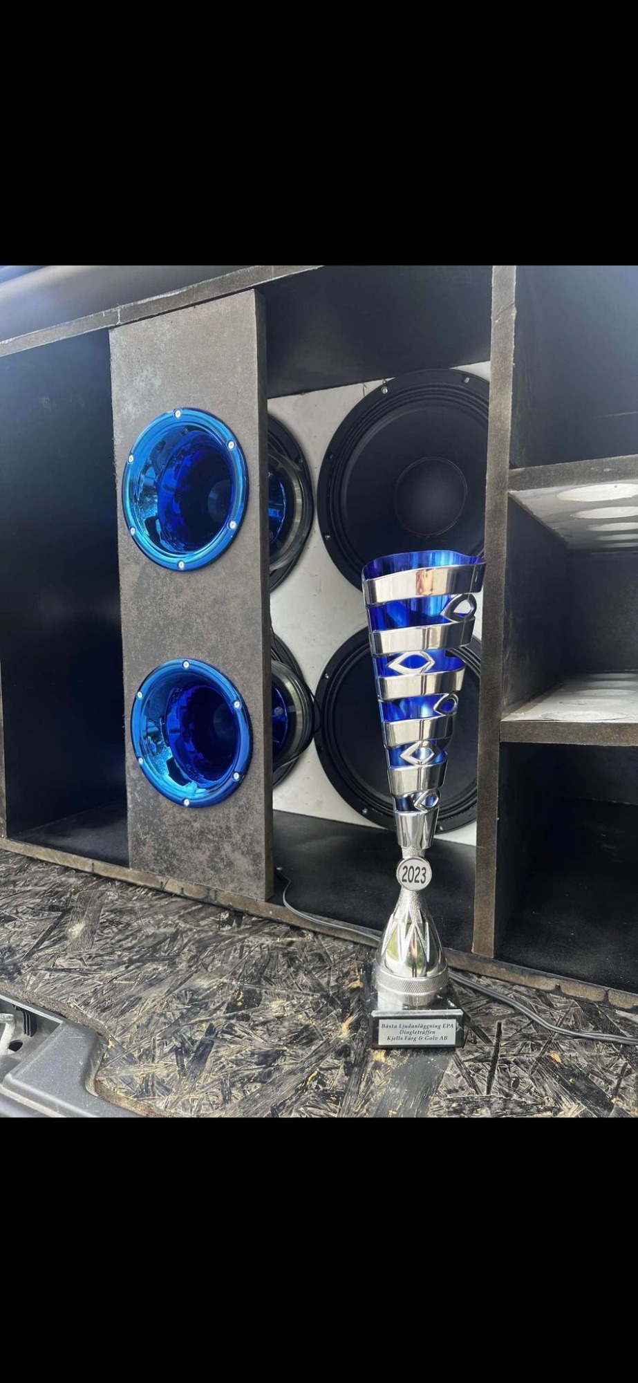 4x Faital Pro 12fh520 Stuntvägg 4x12
