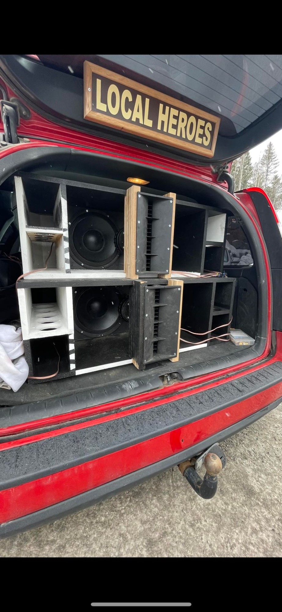 4x Faital Pro 12fx600 Stuntvägg 4x12